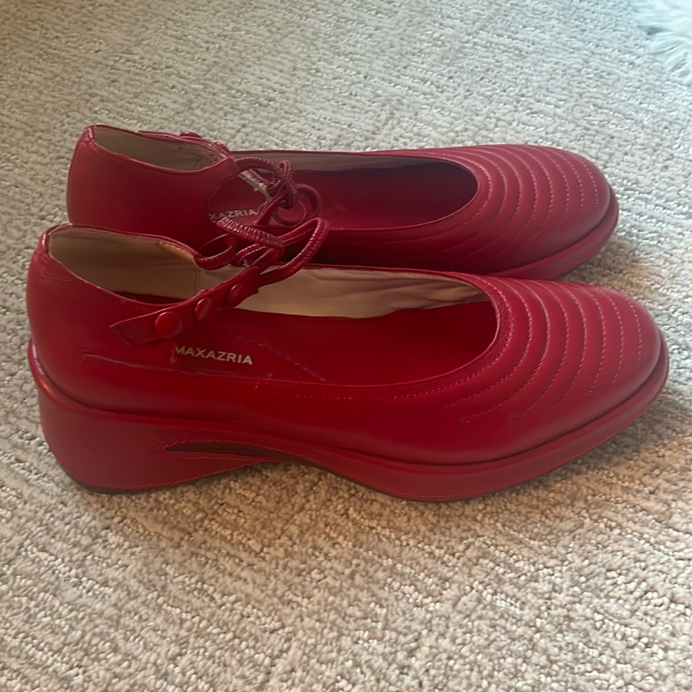 BCBGMaxAzria Vintage Y2K Red Shoes